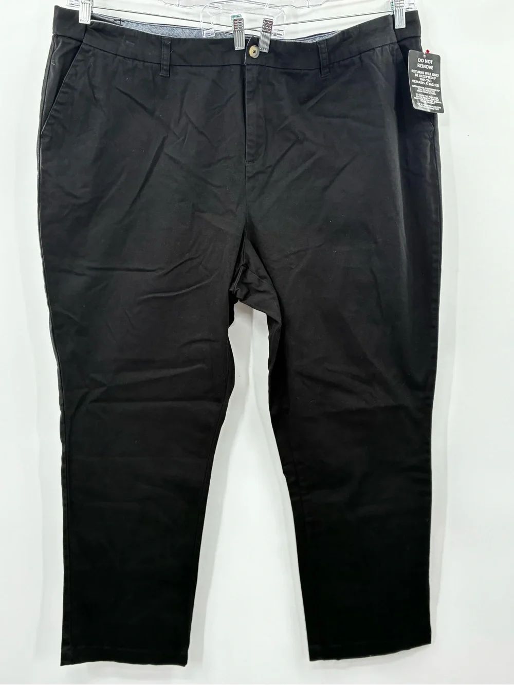 3For$20 Woman Within Tall Black Chino Pants size: 26 Tall